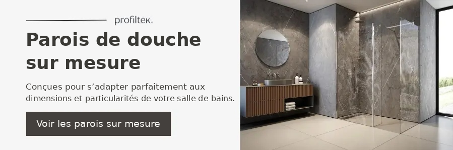 Parois douche sur mesure